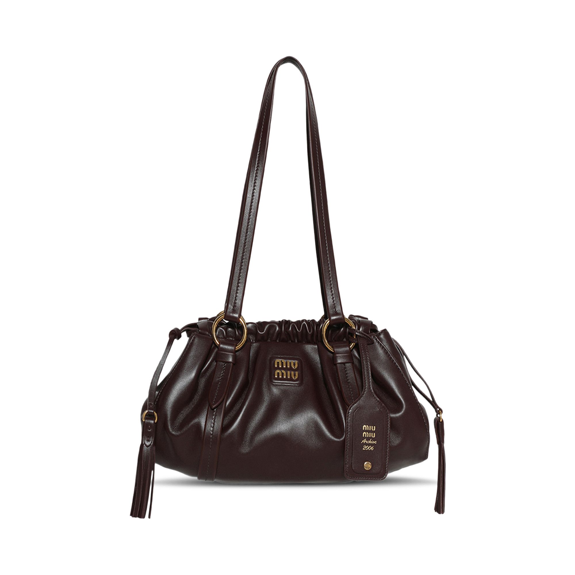 Buy Miu Miu Joie Nappa Leather Bag 'Briarwood' - 5BG306 2CSW