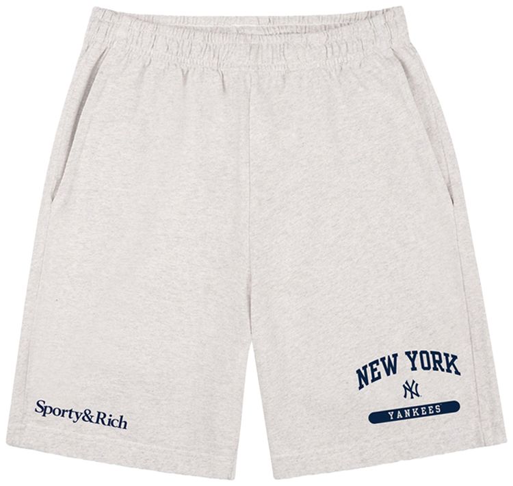 Sporty  Rich League Gym Short Heather GreyNavy