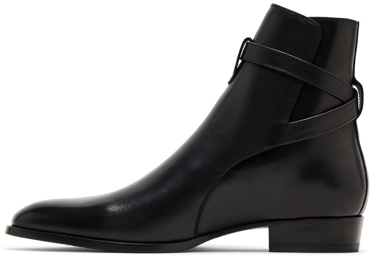 Saint Laurent Wyatt 30 Jodhpur Boot Black