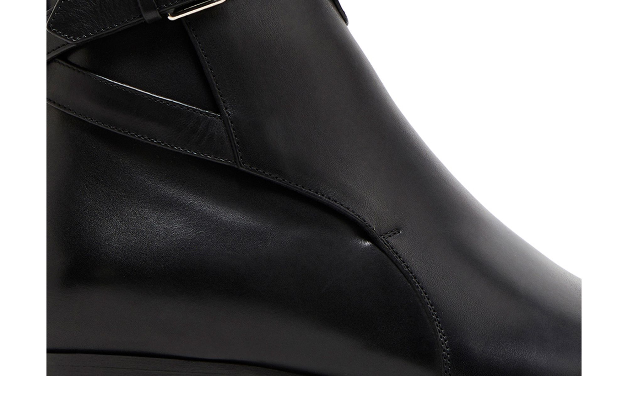 Saint laurent leather jodhpur boots best sale