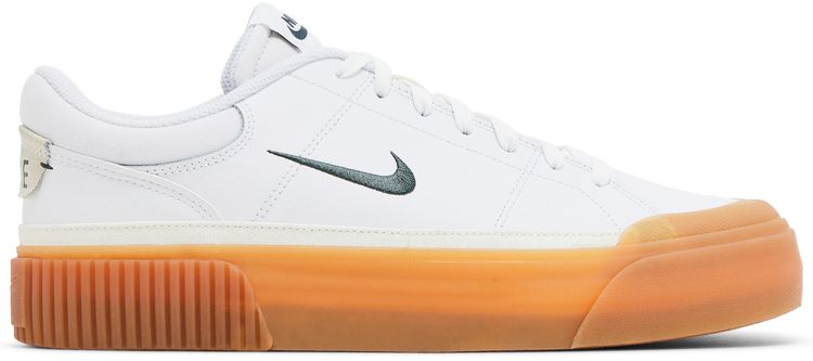 Nike Wmns Court Legacy Lift White Vintage Green Gum