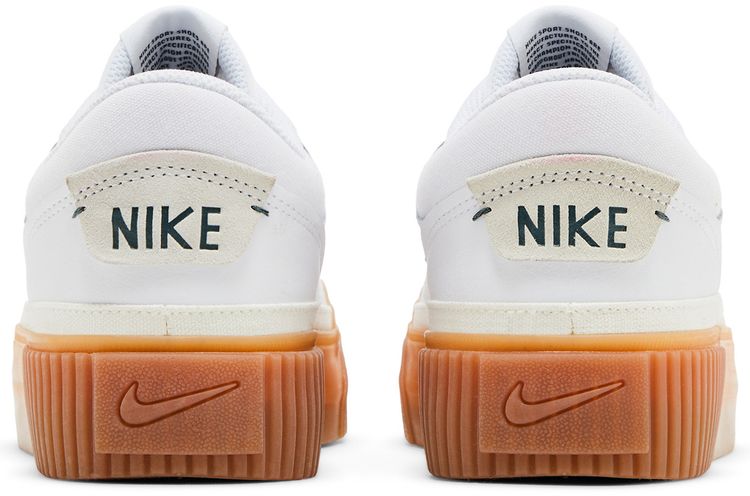 Nike Wmns Court Legacy Lift White Vintage Green Gum