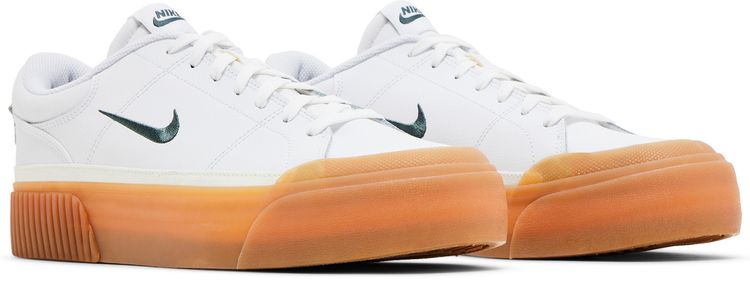 Nike Wmns Court Legacy Lift White Vintage Green Gum