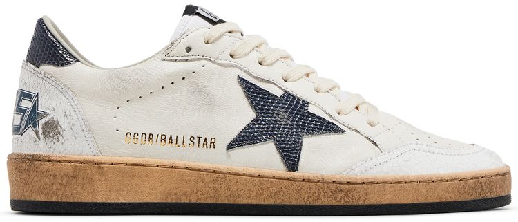 Golden Goose Ball Star White Dusty Blue