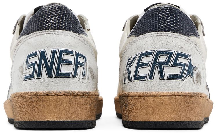 Golden Goose Ball Star White Dusty Blue