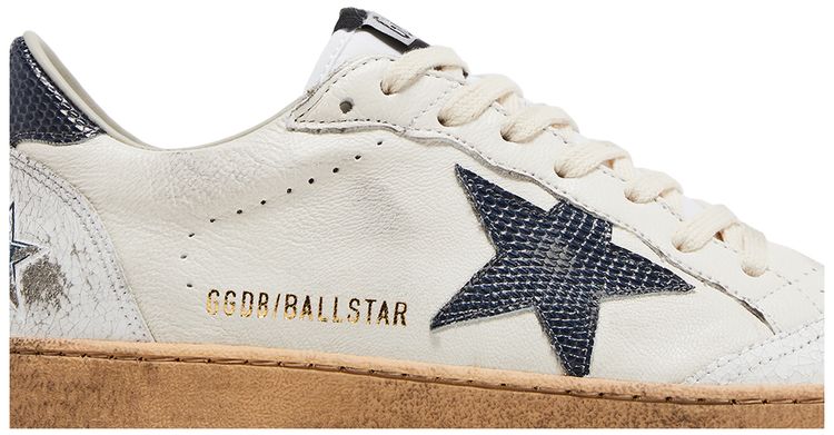 Golden Goose Ball Star White Dusty Blue