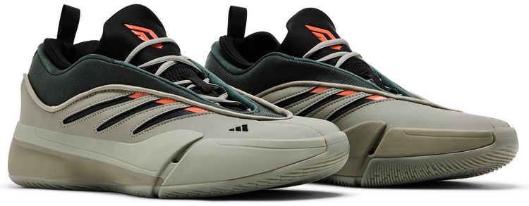 Adidas Dame 9 Silver Pebble