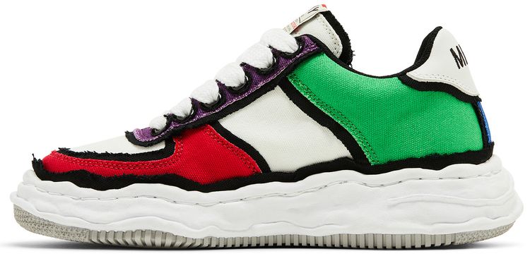 Maison Mihara Yasuhiro Wayne Overhanging Canvas Low Multi Color