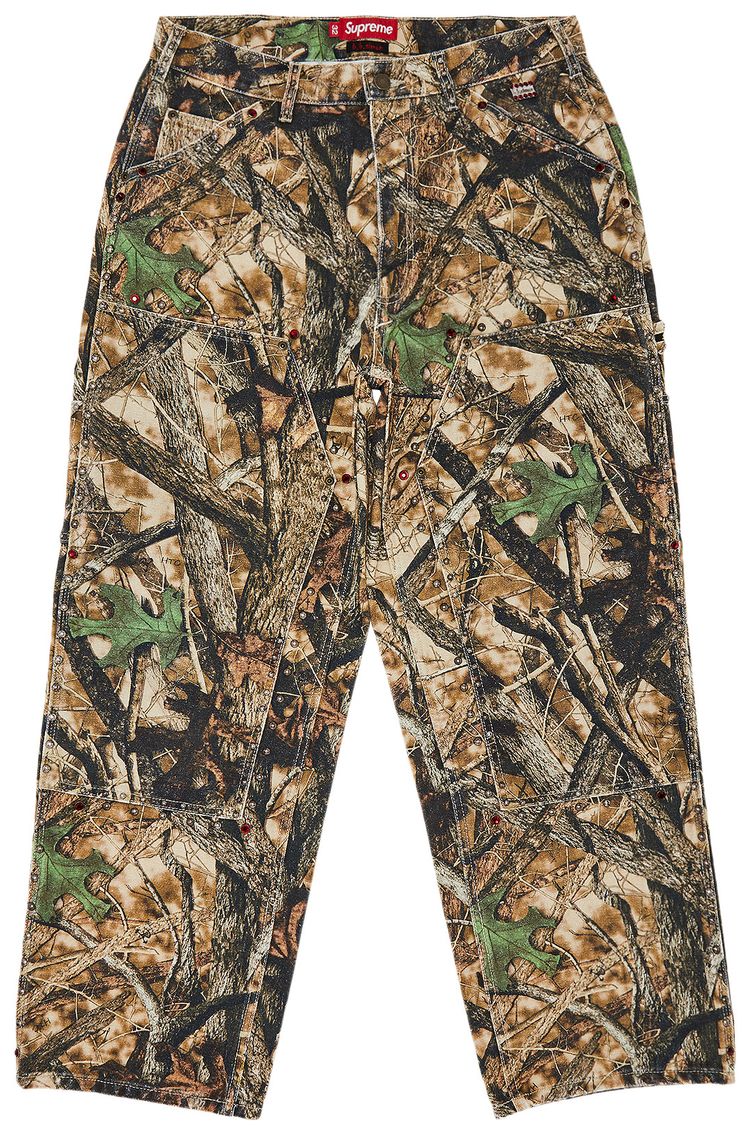 Supreme x bb Simon Studded Double Knee Painter Pant TrueTimber HTC Fall Camo