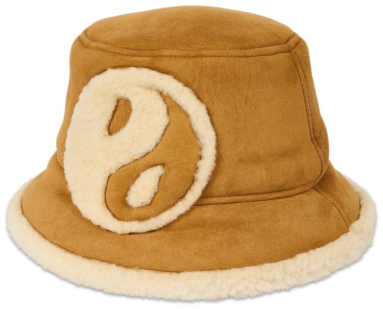 Palace x Ugg Shearling Bucket Hat Chestnut
