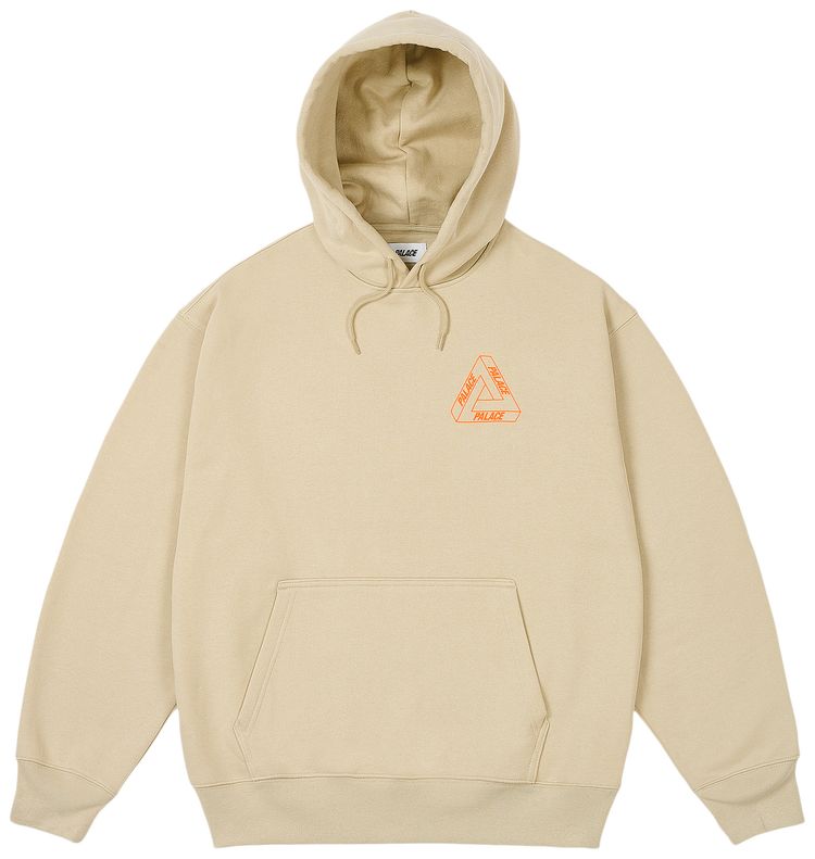 Palace Glow Tri Ferg Hood Stoney Grey