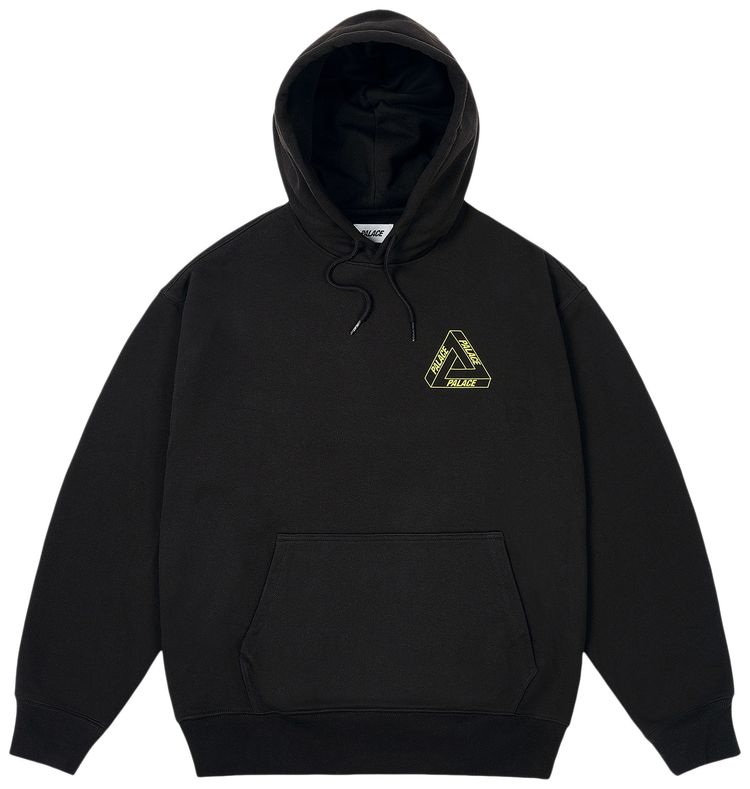 Palace Glow Tri Ferg Hood Black