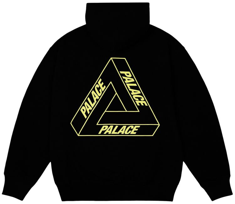 Palace Glow Tri Ferg Hood Black