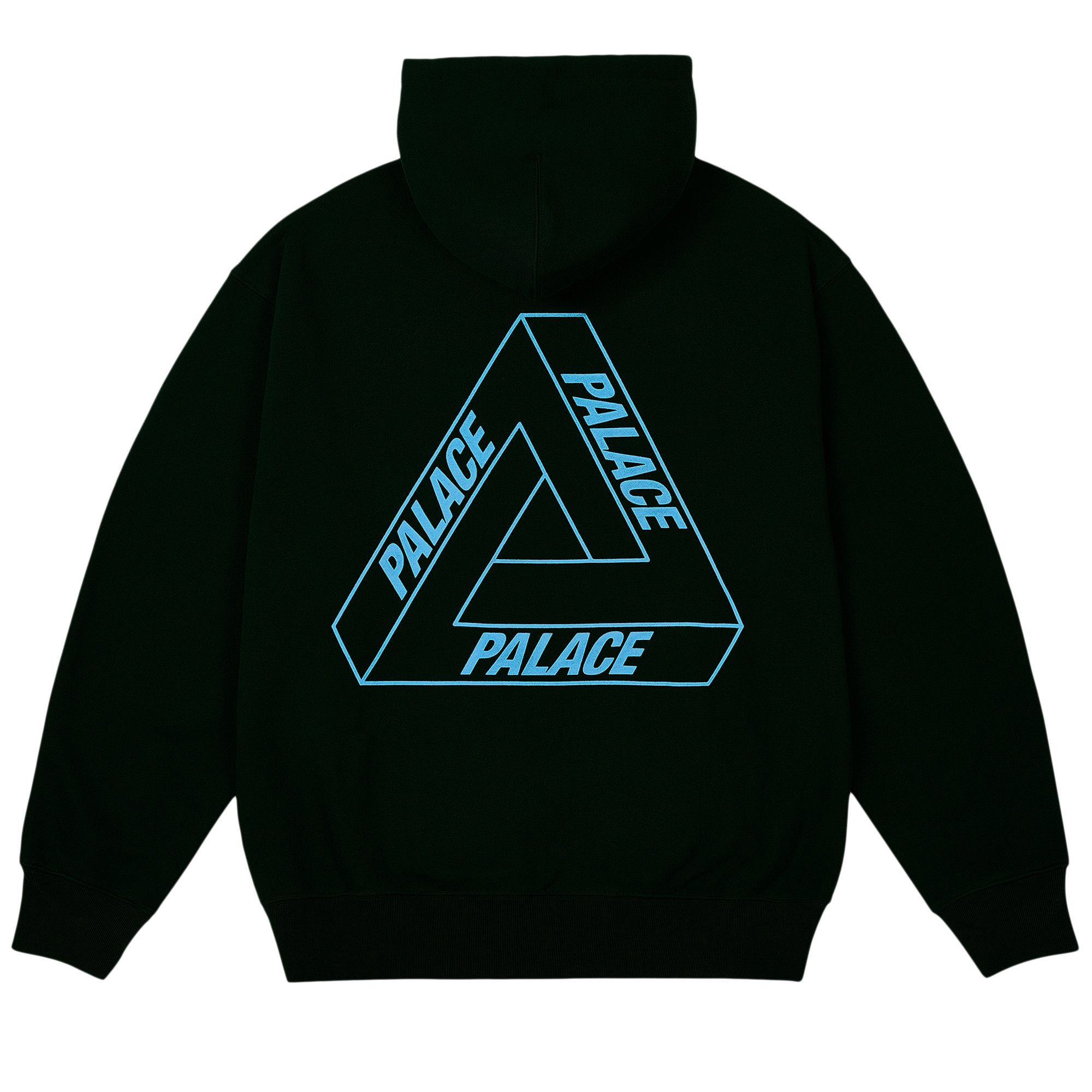 Buy Palace Glow Tri-Ferg Hood 'Racey Green' - P27CS180 | GOAT