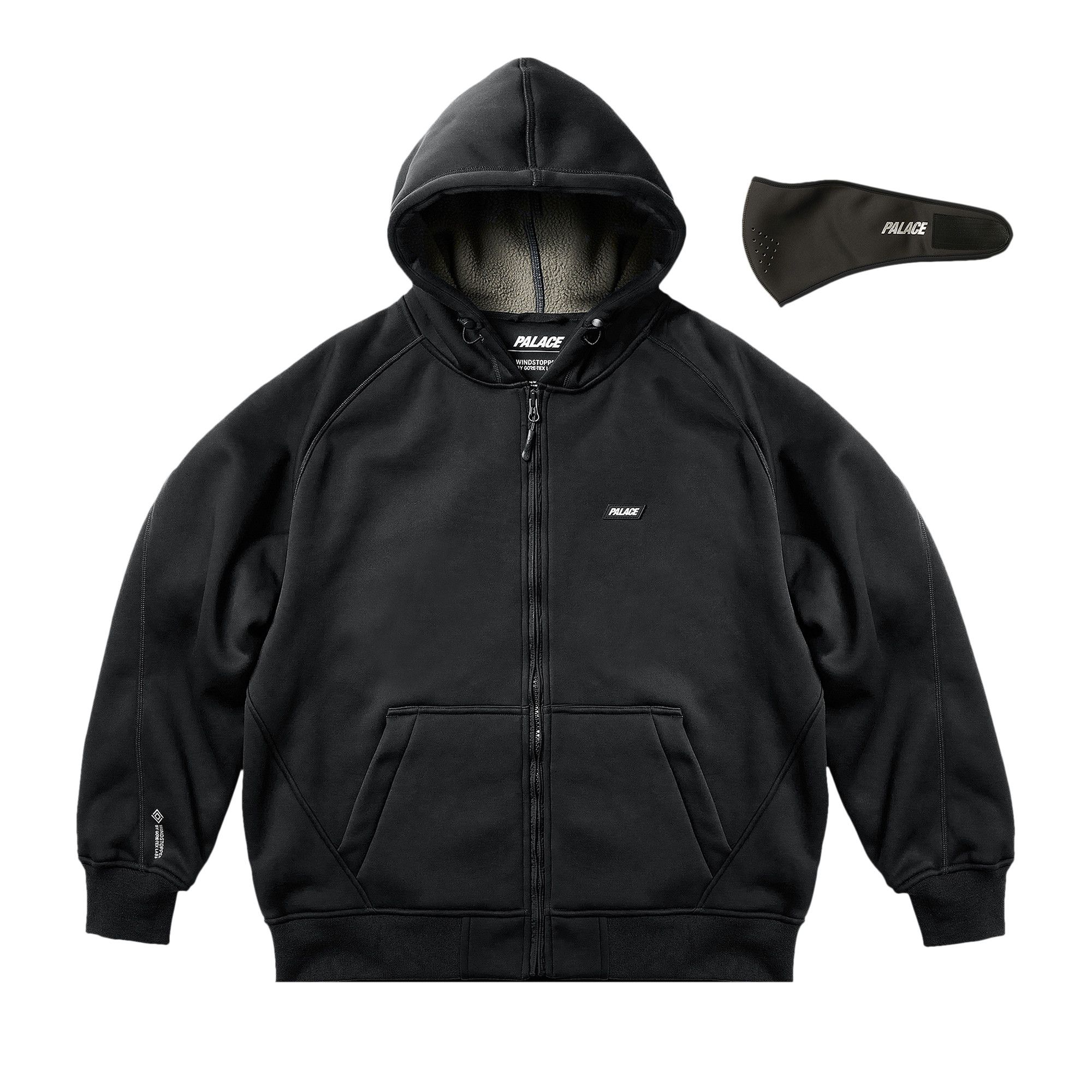 Buy Palace GORE-TEX Windstopper Bonded Jacket 'Black' - P27JK136 | GOAT
