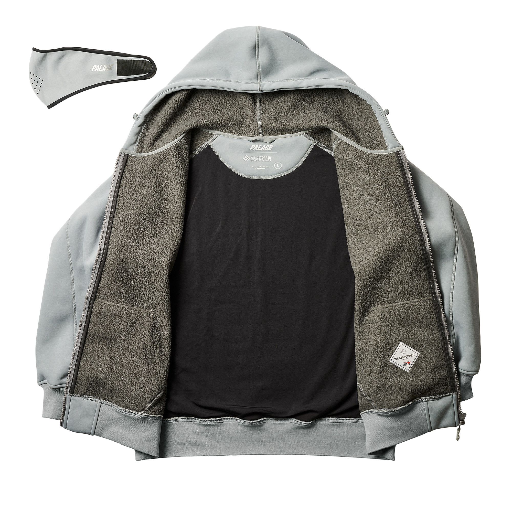 Buy Palace GORE-TEX Windstopper Bonded Jacket 'Concrete Grey