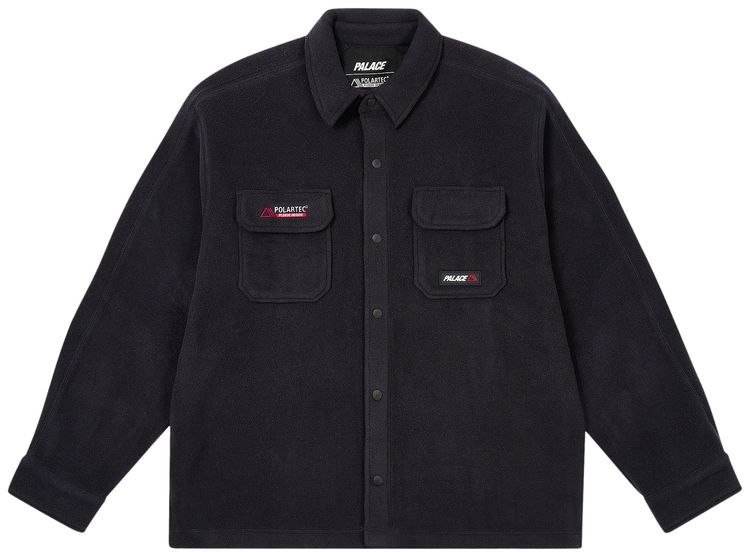 Palace Polartec Overshirt Black