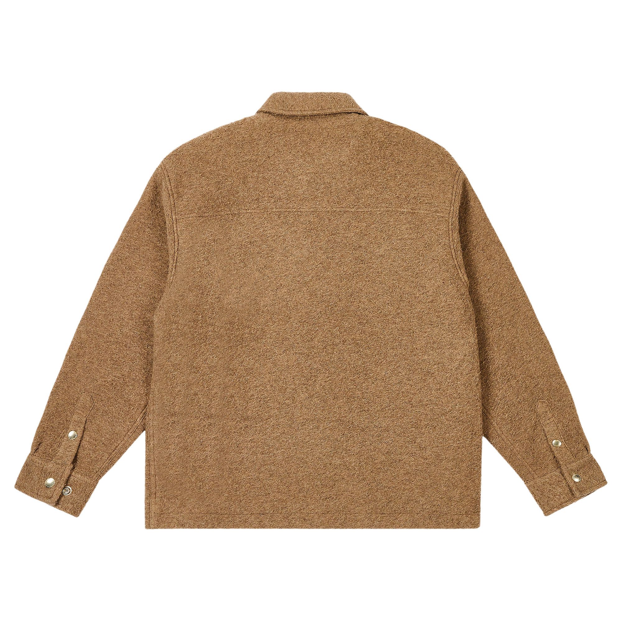 ジャケット・アウター Palace wooly zip shirt M Buy Palace Wooly Zip Jacket 'Beige' - P27SHT045 | GOAT
