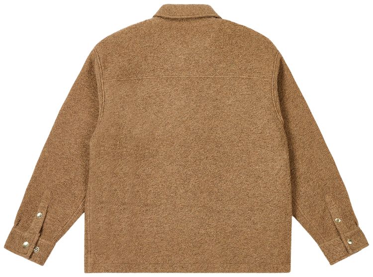 Palace Wooly Zip Jacket Beige