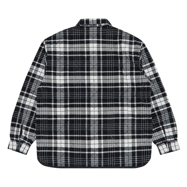 Buy Supreme Quilted Flannel Zip Up Shirt 