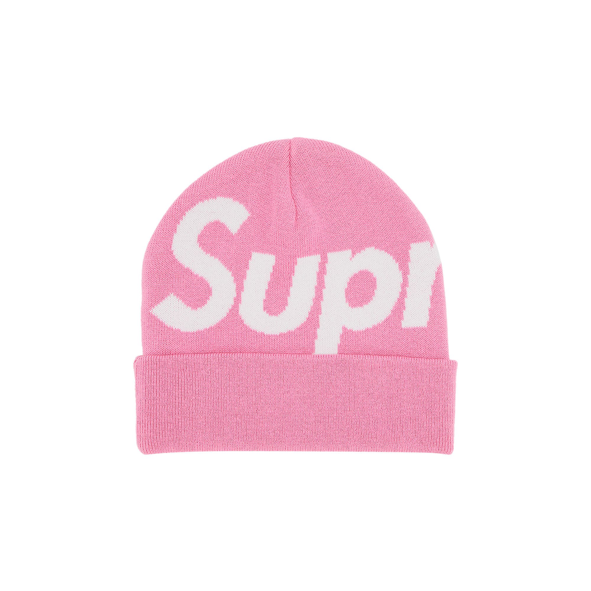 トップブランドのファッション Buy Supreme Big Logo Beanie 'Pink' - FW24BN21 PINK | GOAT 帽子