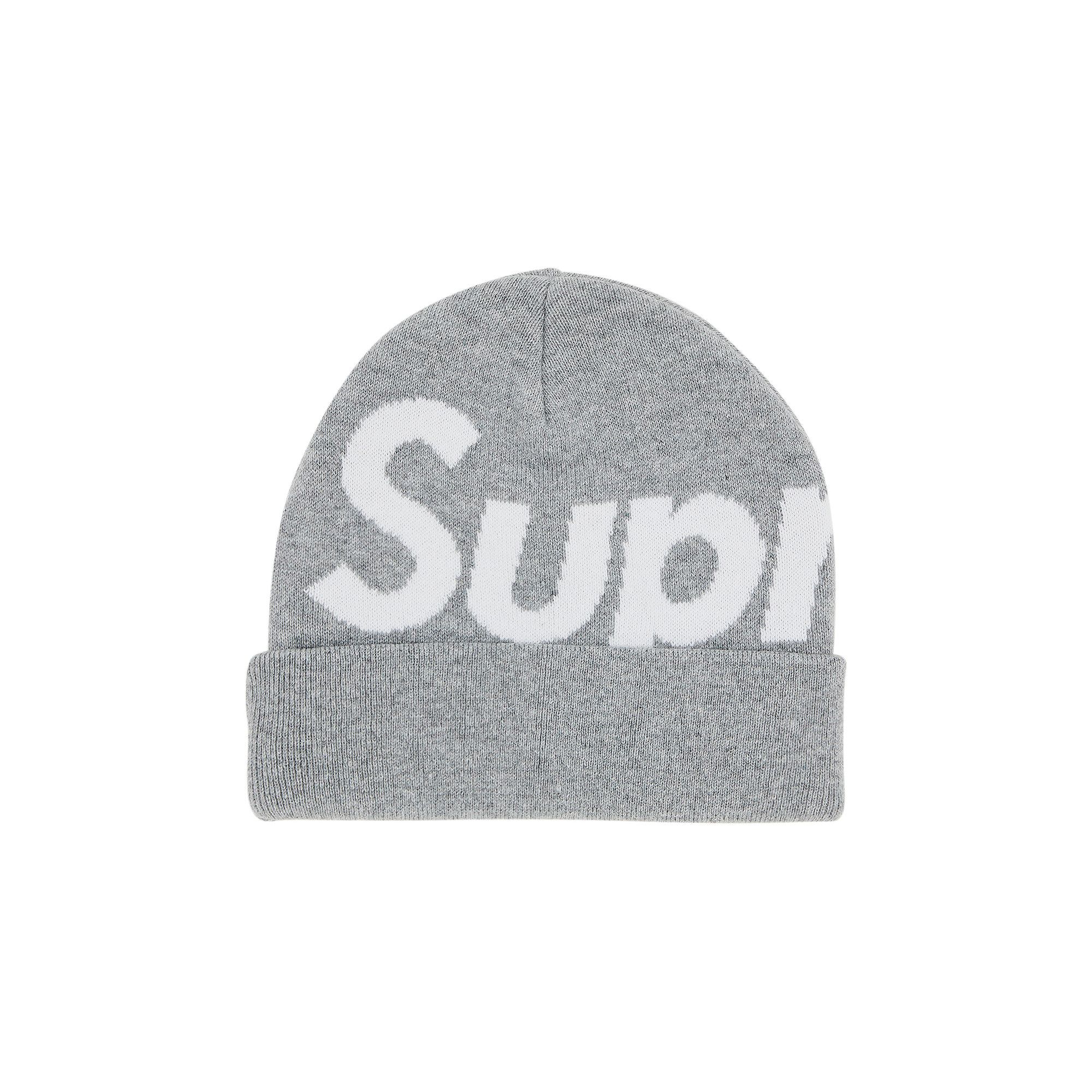 【爆買い！】 Logo Big Supreme Buy Beanie FW24BN21 - Grey' 'Heather 帽子