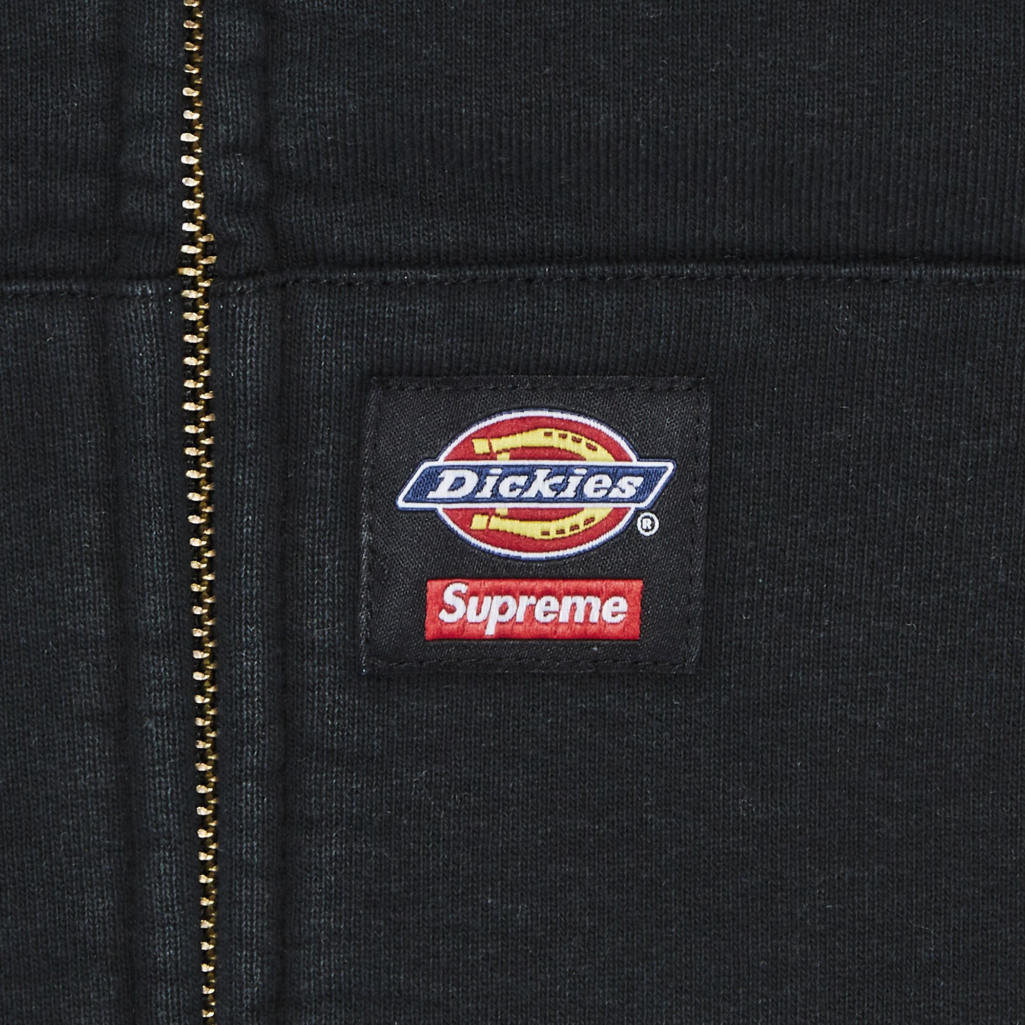 Buy Supreme x Dickies Quilted Lined Zip Up Hooded Sweatshirt