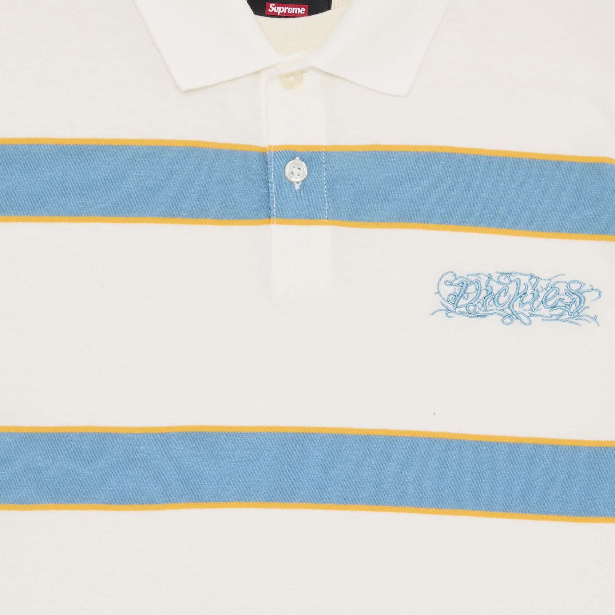 Size l Supreme x Dickies Thermal Polo 'White'