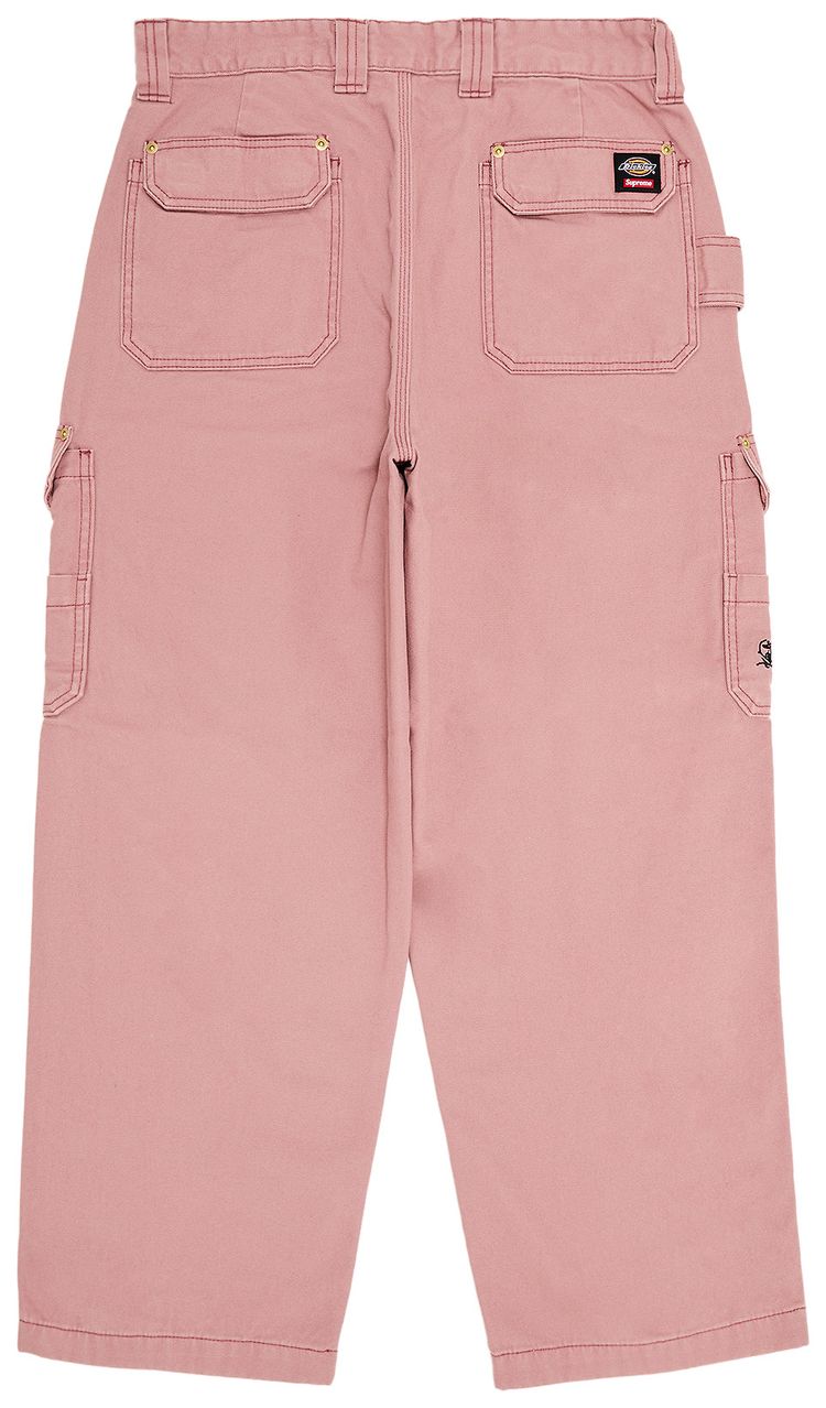 Supreme x Dickies Flannel Lined Cargo Pant Pink
