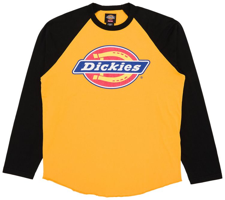 Supreme x Dickies Raglan Long Sleeve Top Gold