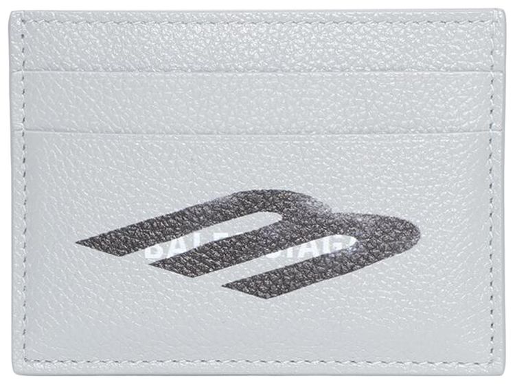 Balenciaga Cash Card Holder Heather GreyLight BlackWhite