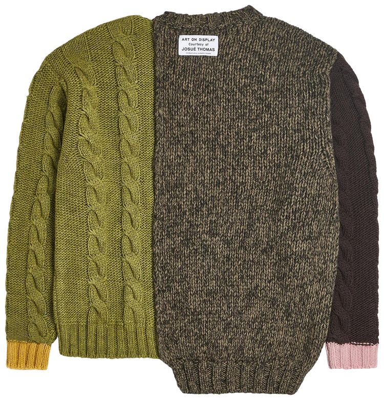 Gallery Dept Guhl Sweater GreenBrownMauve