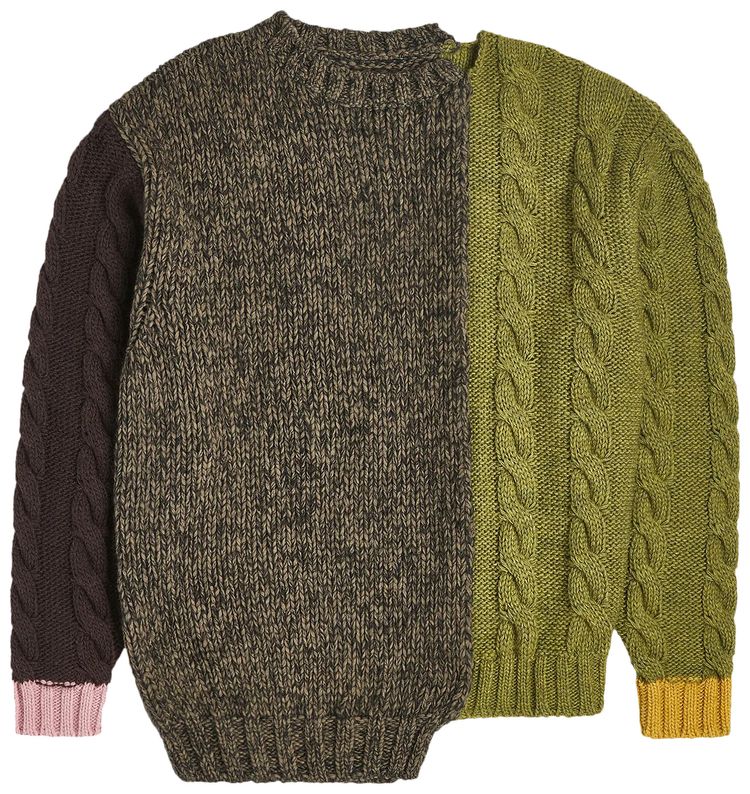 Gallery Dept Guhl Sweater GreenBrownMauve