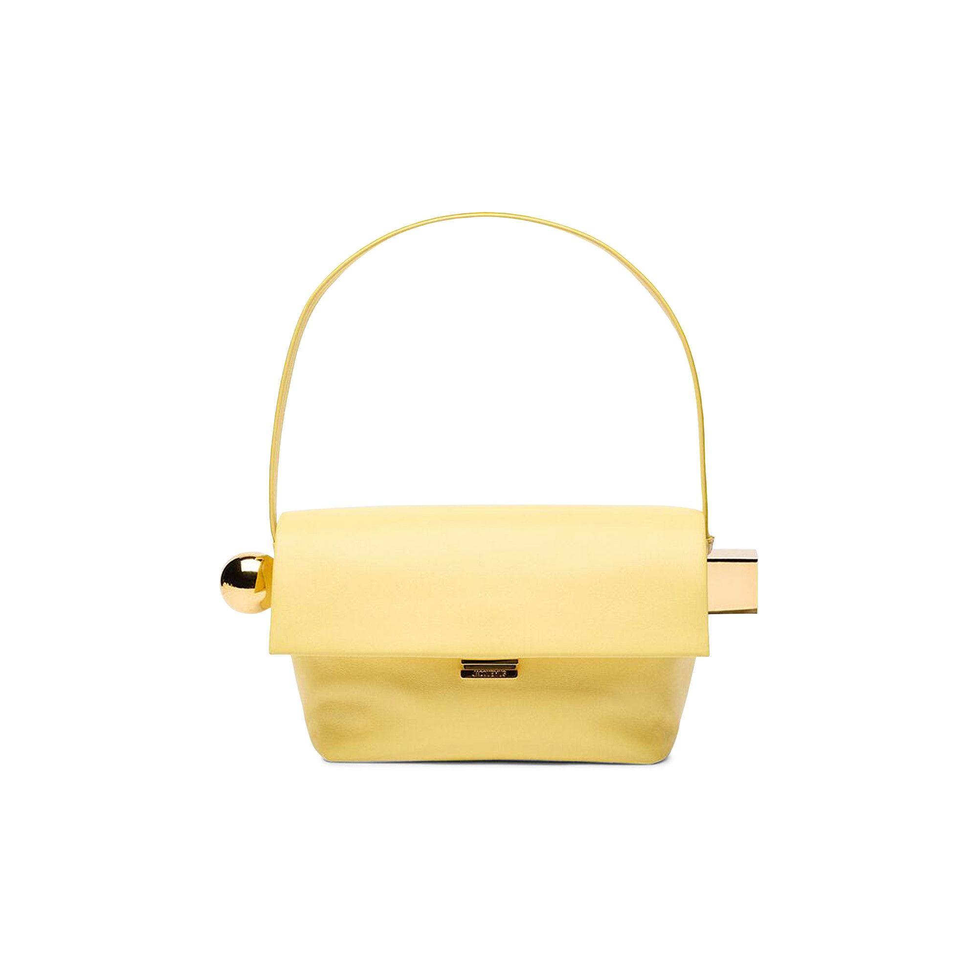 Buy Jacquemus Le Rond Carre Bag 'Light Yellow' - 243BA383