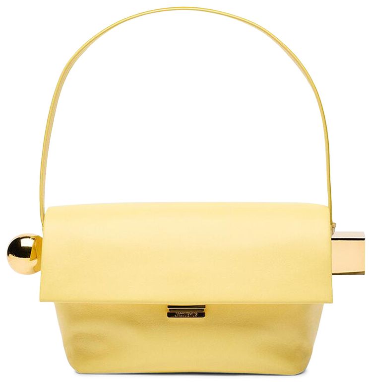 Jacquemus Le Rond Carre Bag Light Yellow