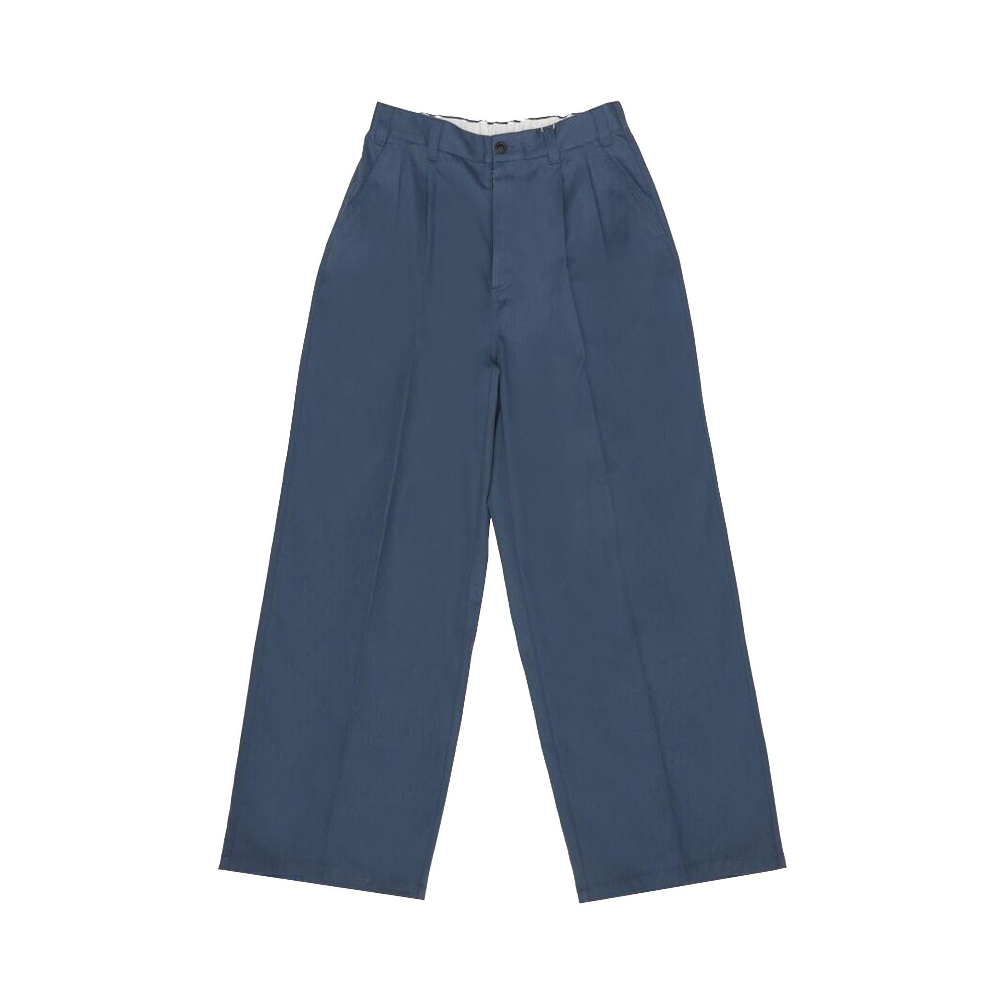 Buy Maison Margiela Skater Chino Trousers 'Blue' - S50KA0652