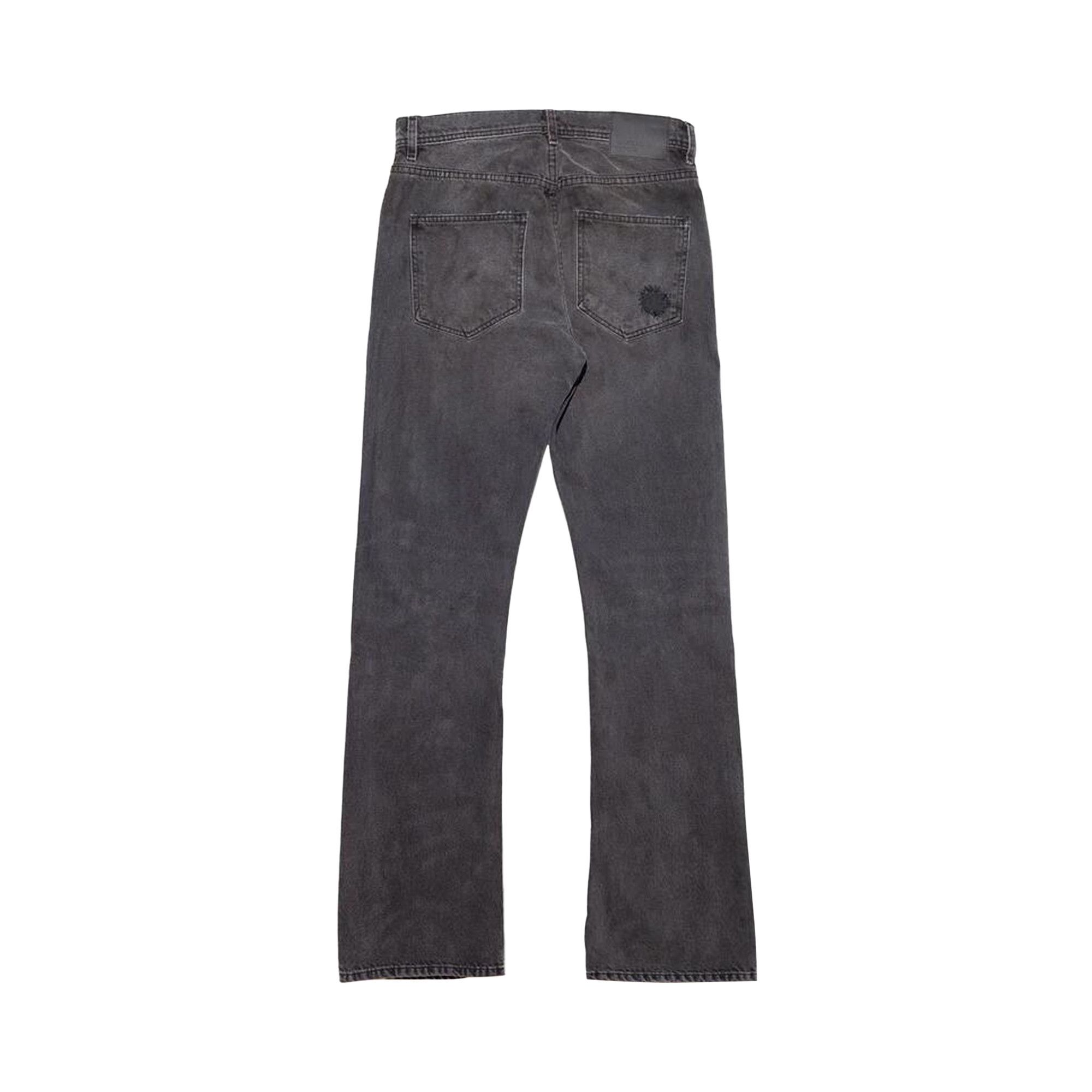 Buy Enfants Riches Déprimés Thrashed Flare Jeans 'Black