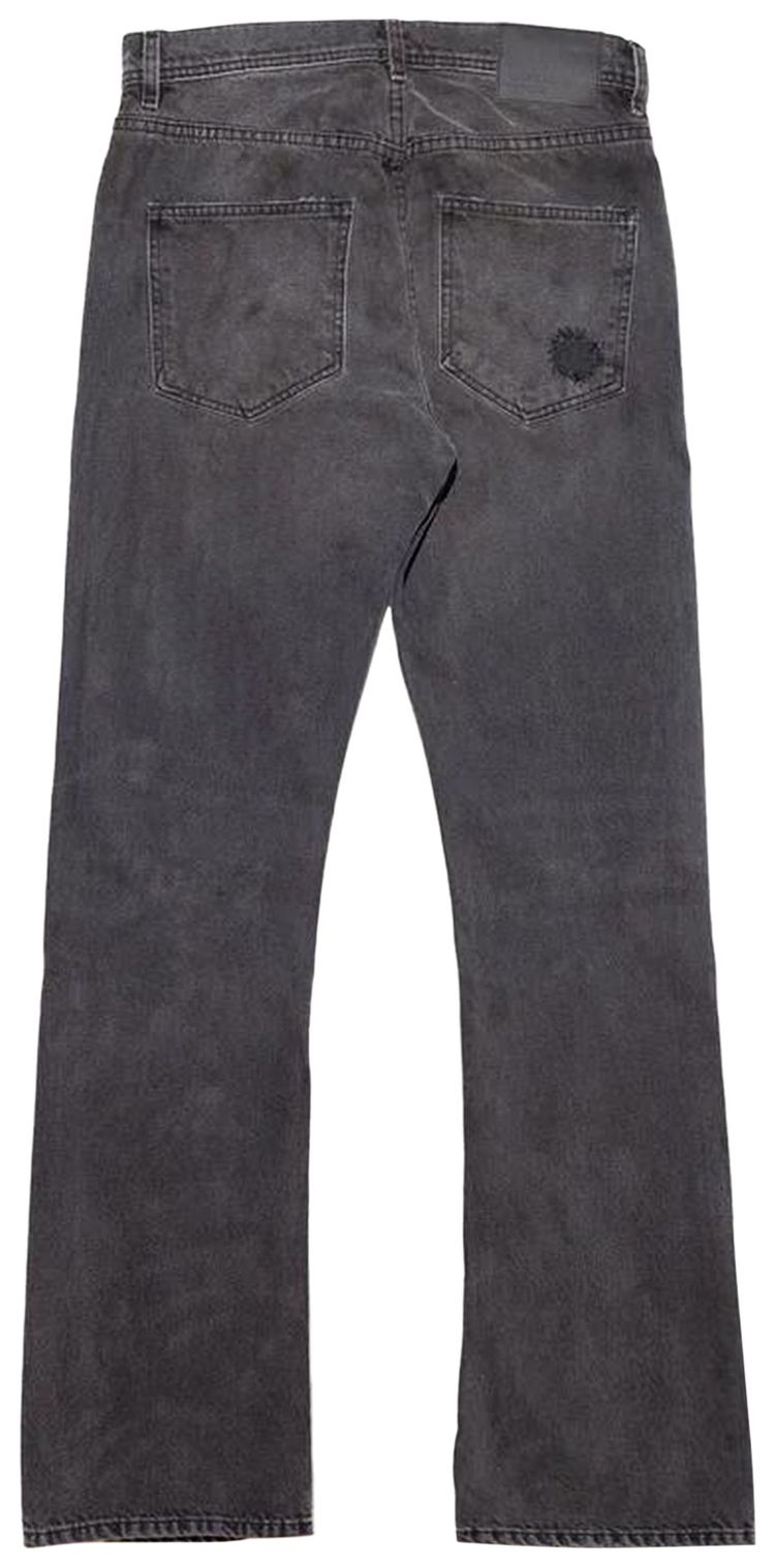 Enfants Riches Deprimes Thrashed Flare Jeans Black