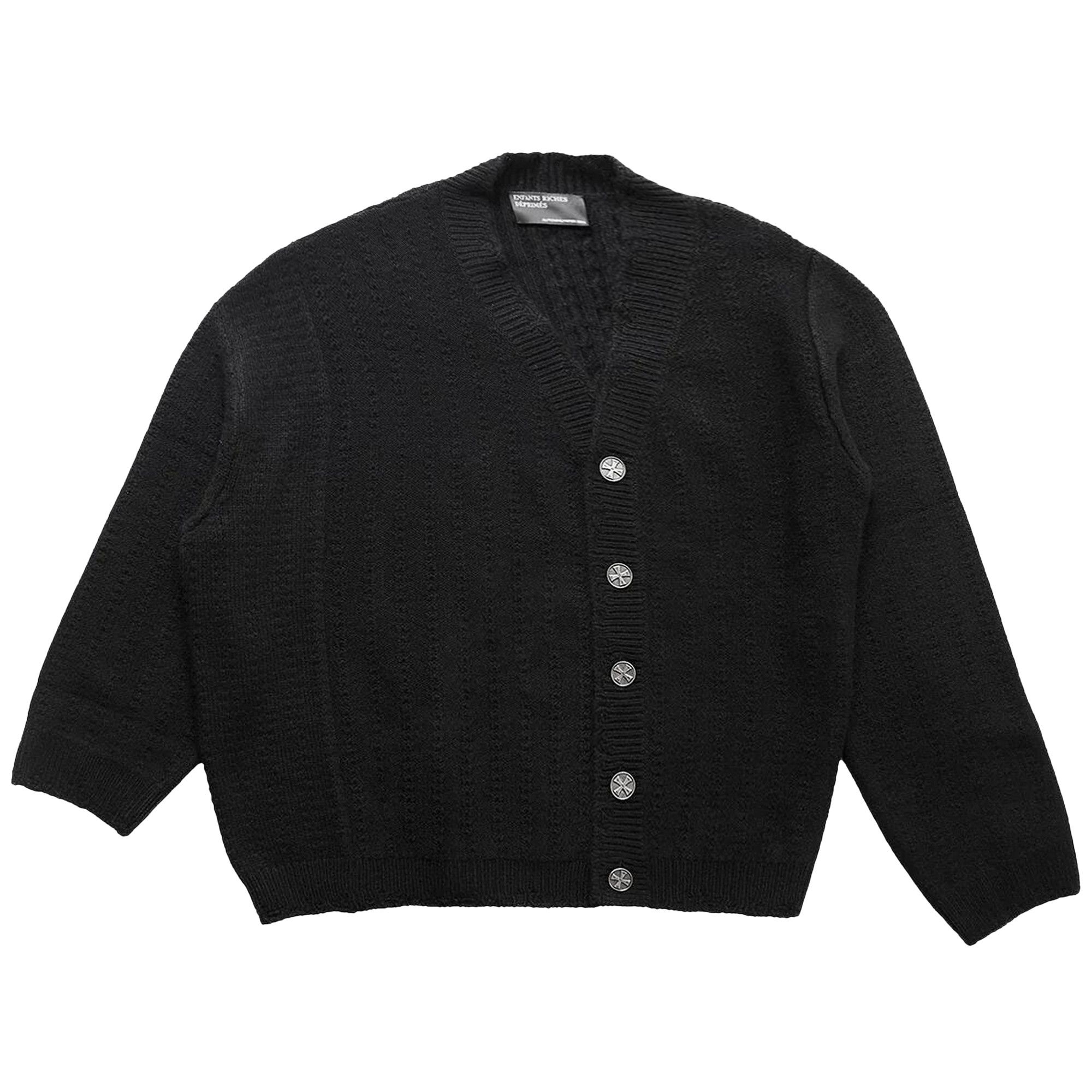 Jeweled Ribbon Fuzzy Knit Cardigan – SNIDEL