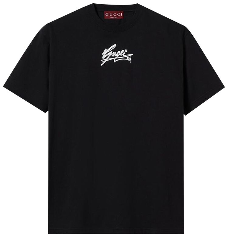 Gucci Jersey T Shirt Black