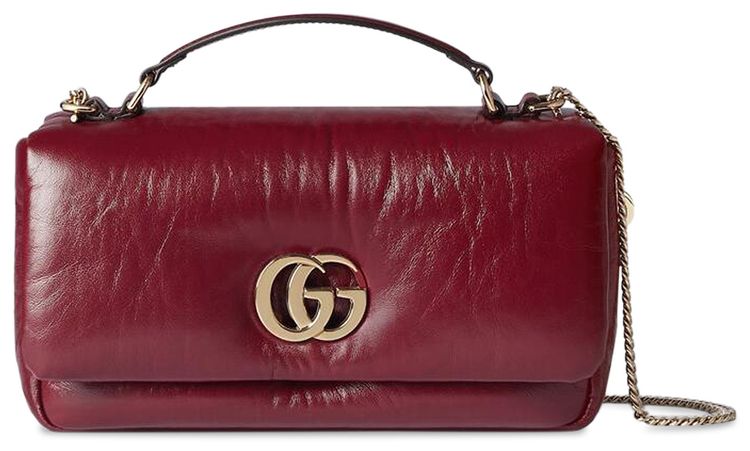Gucci Milano Small Top Handle Bag Red
