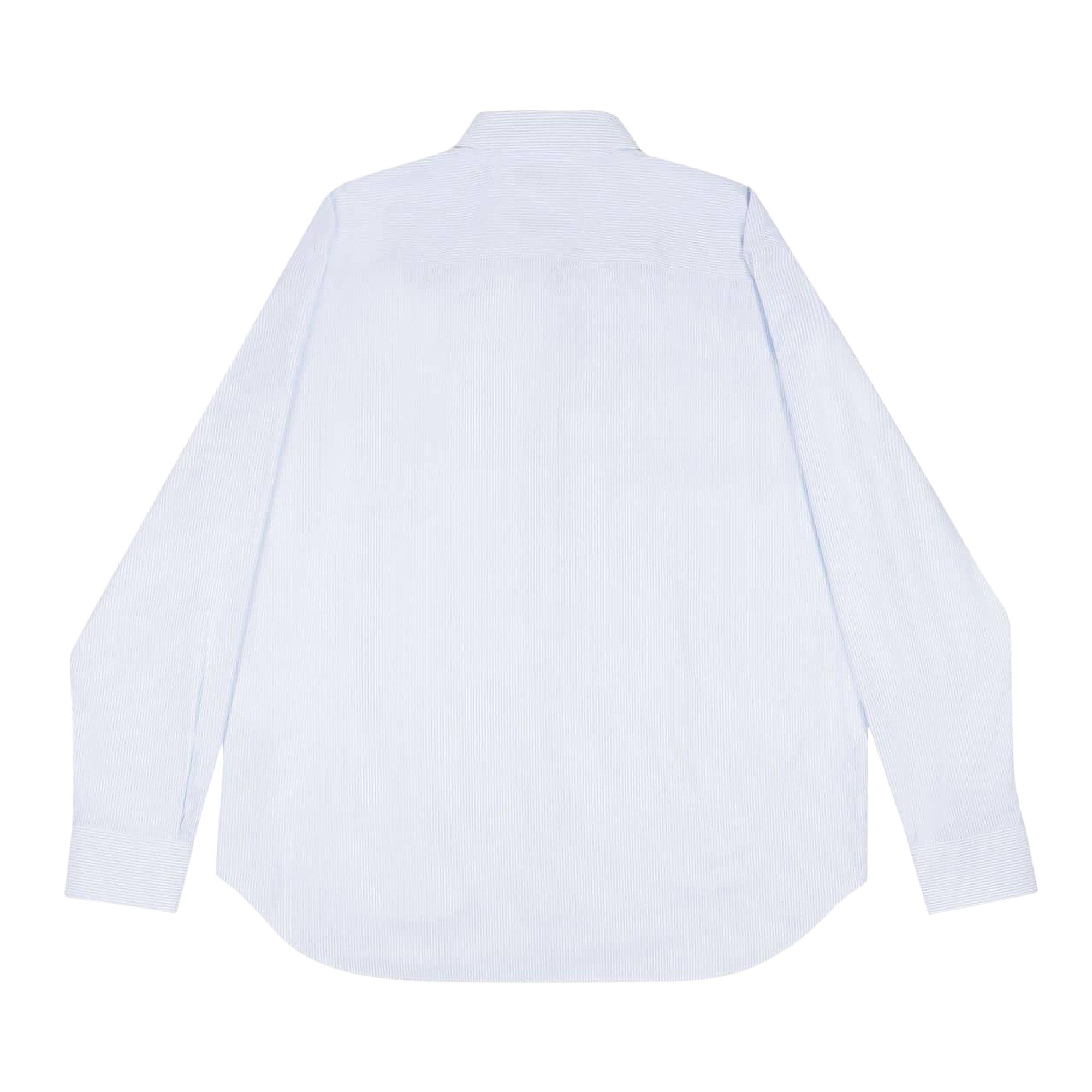 Buy Gucci Striped Poplin Shirt 'White/Azure' - 784020 ZAQU4