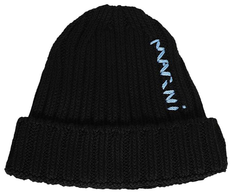 Marni Beanie Hat Black