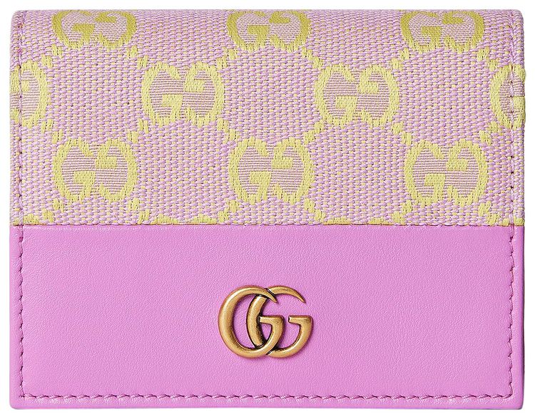 Gucci Bifold Card Case LilacYellow