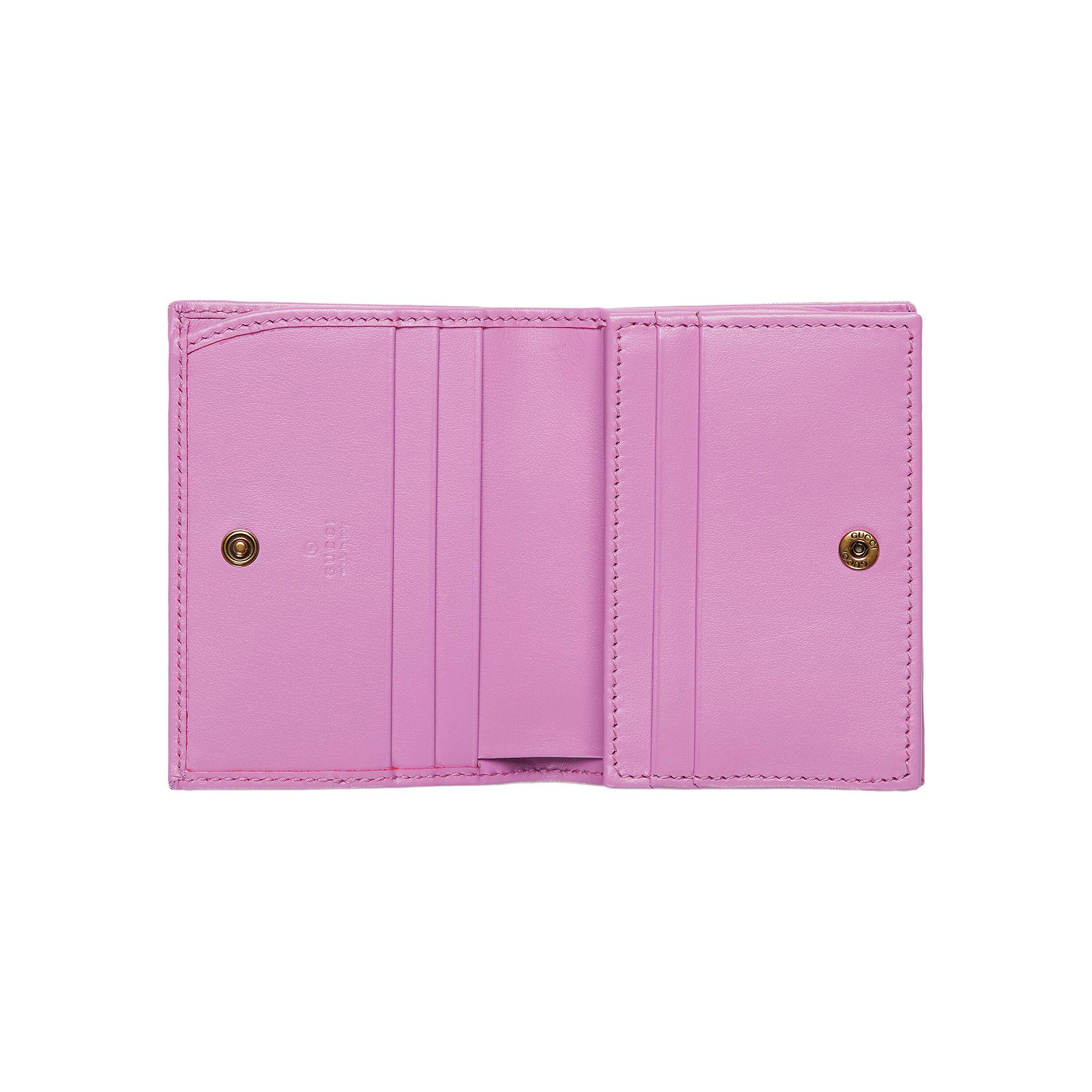 Buy Gucci Bifold Card Case 'Lilac/Yellow' - 783118 FADAR 8741 | GOAT