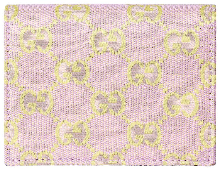 Gucci Bifold Card Case LilacYellow