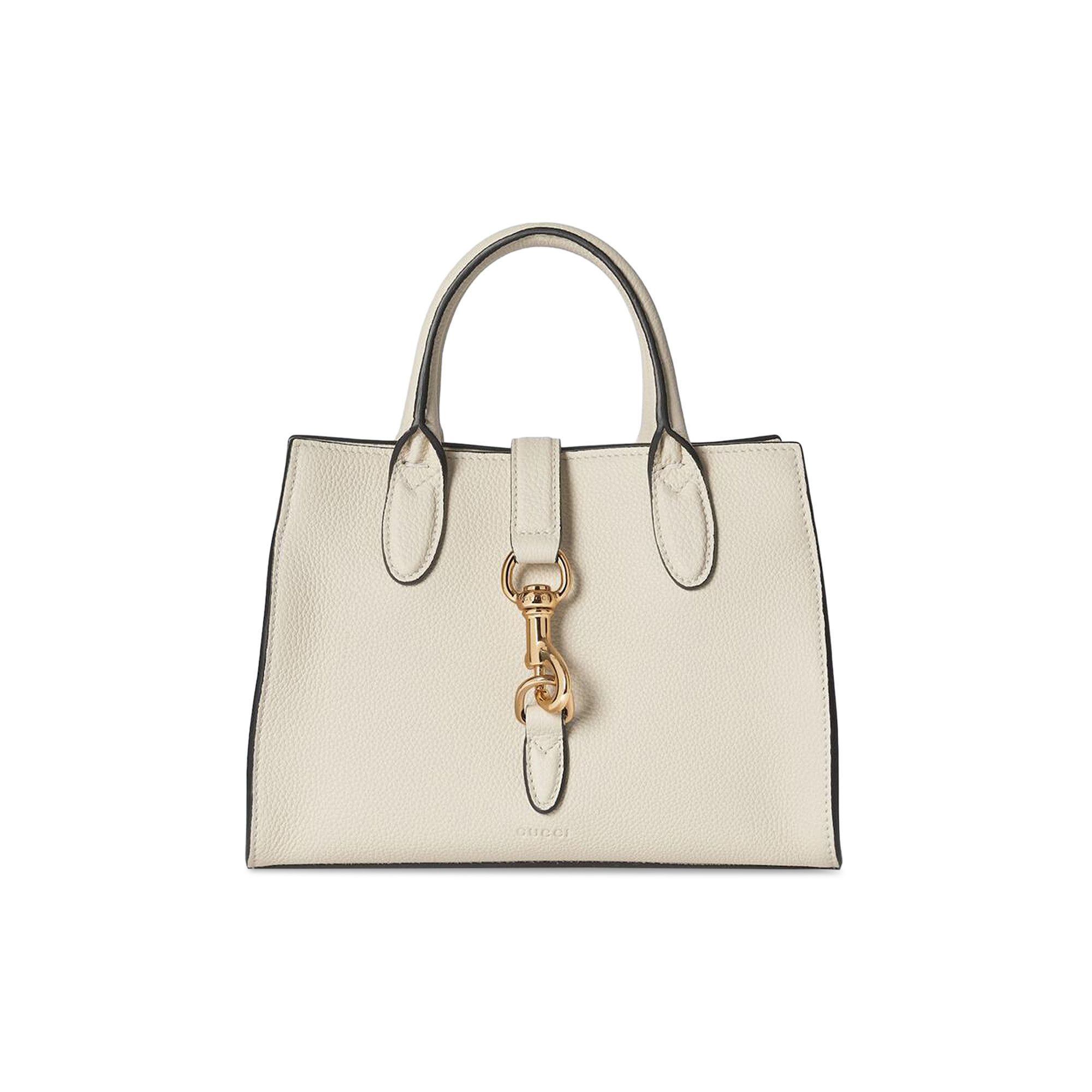 Buy Gucci Small Tote Bag With Hook Closure 'New Ivory