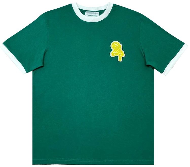 Casablanca Ringer T  Shirt Numeral