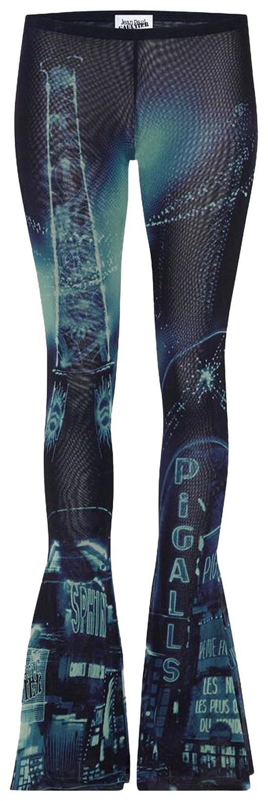 Jean Paul Gaultier Mesh Flare Trouser Pigalle