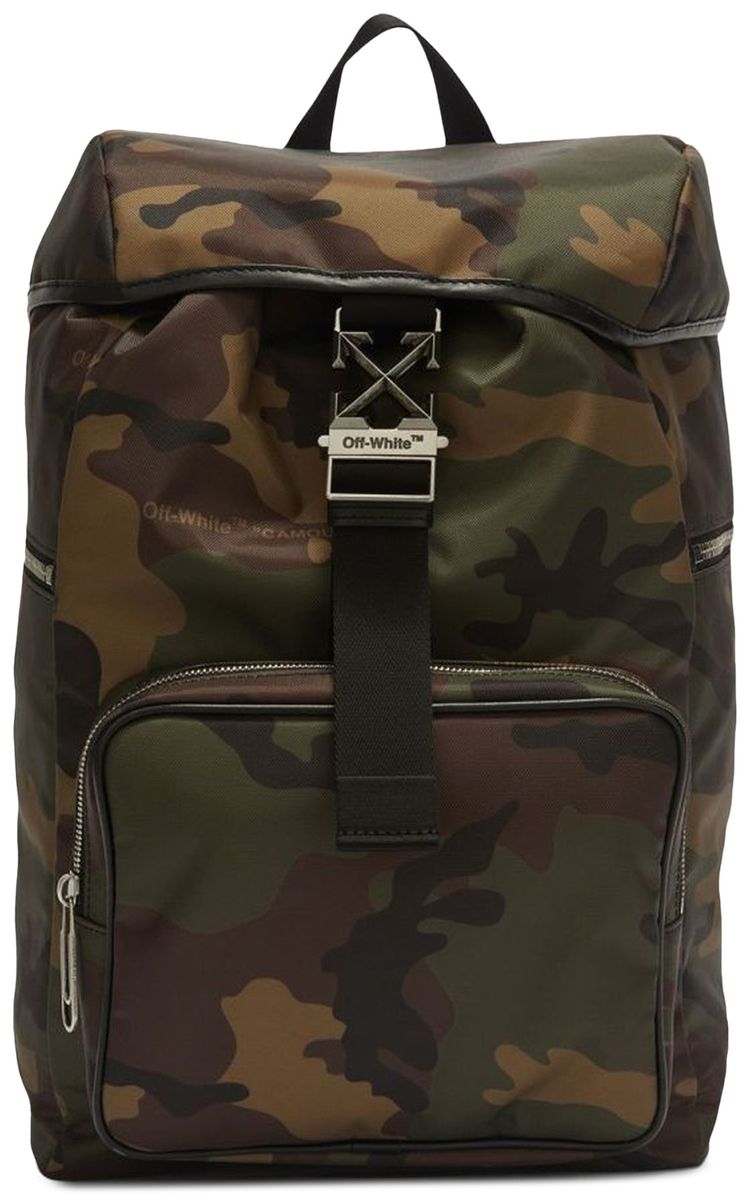 Off White Arrow Tuc Backpack Multicolor